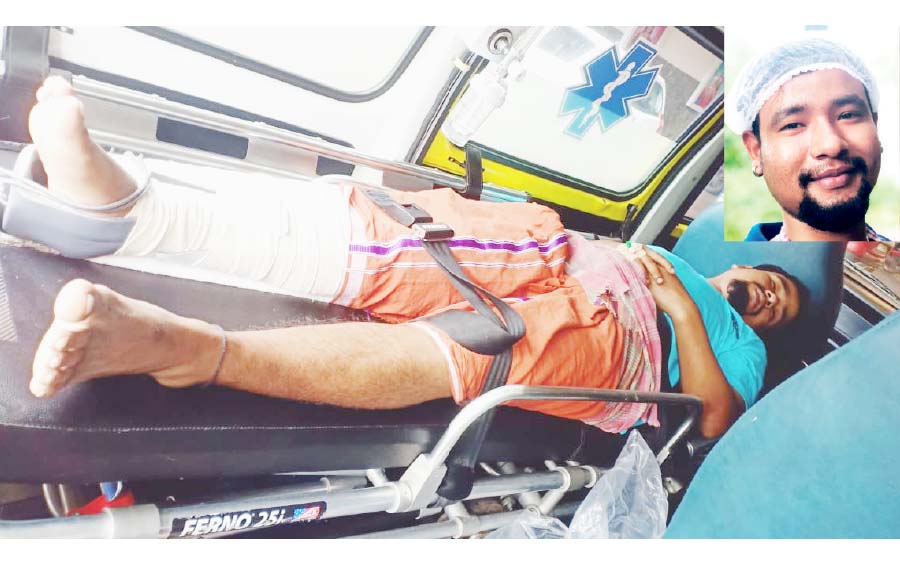 വീണ് എല്ലൊടിഞ്ഞ ബംഗാളി യുവാവിന് സിട്ടാപ്പാനി ഉടമയുടെ കാരുണ്യം